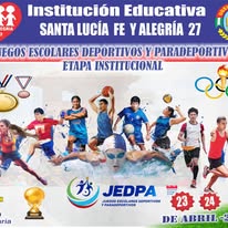 JUEGOS ESCOLARES DEPORTIVOS Y PARADEPORTIVOS – 2026