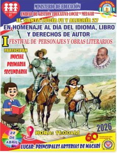 DÍA DEL IDIOMA, LIBRO Y DERECHOS DE AUTOR