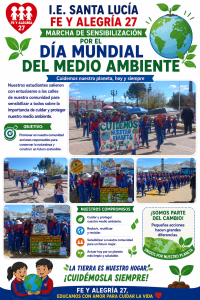 Sensibilización por el Día Mundial del Medio Ambiente